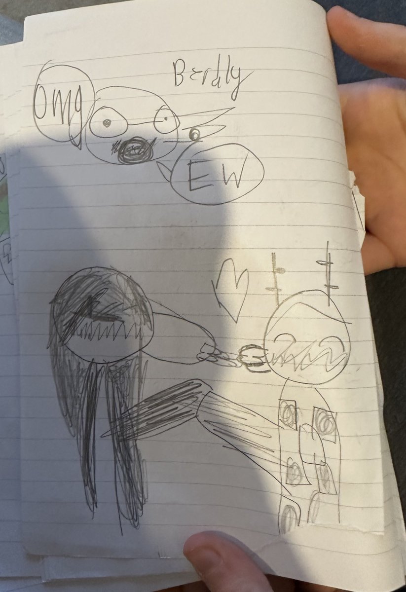 susiezillar's tweet photo. my brother just showed me his old deltarune drawings from when he was like 10 😭😭😭😭😭 https://t.co/l017Zhsizu
