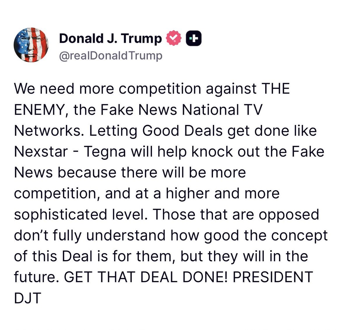 Brendan Carr tweet media