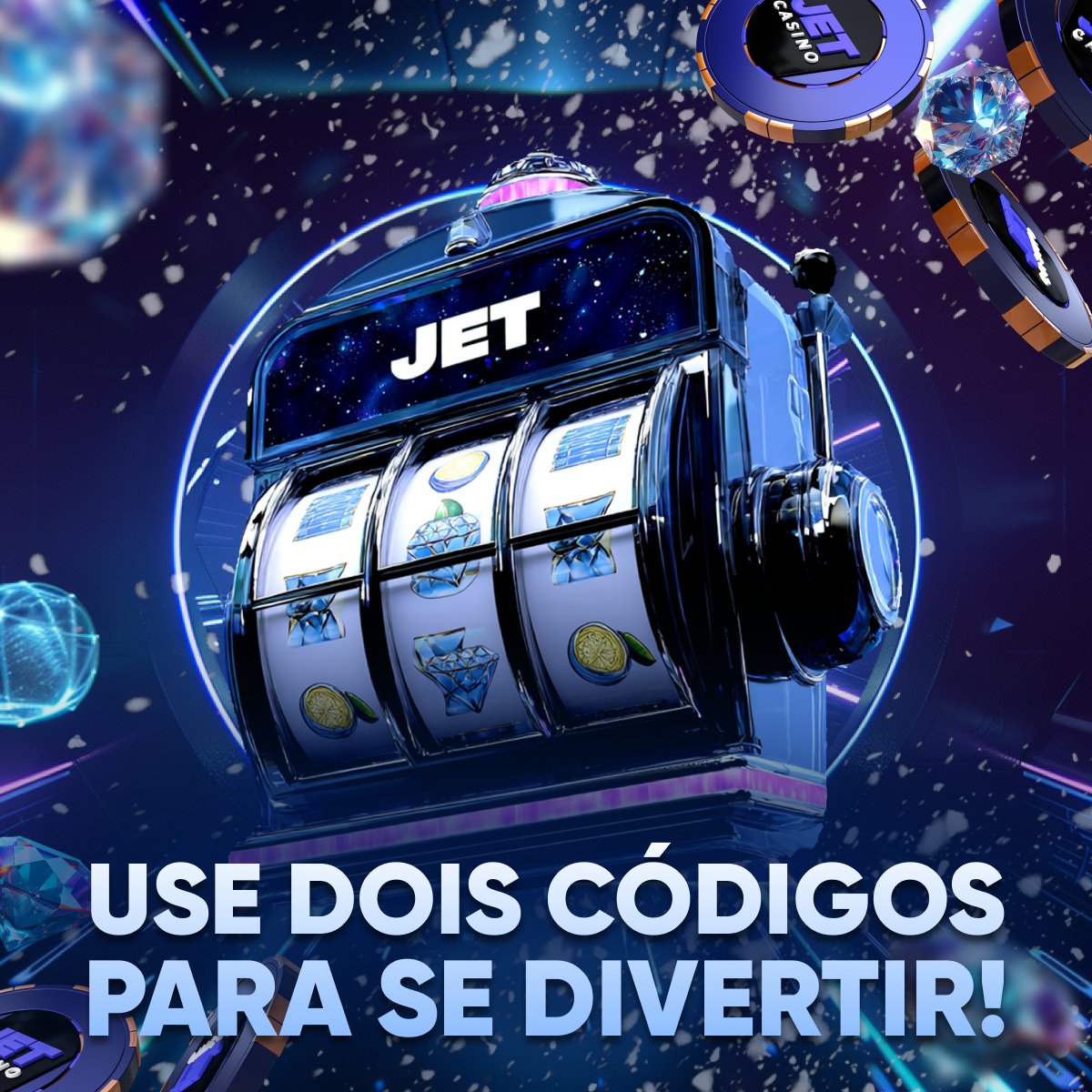 🔥🙌🏼 Use dois códigos para se divertir!
⠀
Pronto para o Jackpot?
⠀
😎 Recarregue o seu saldo, pegue um dos códigos de bônus e acerte os rolos com rodadas extras 👉t.me/c/1747804397/1…
