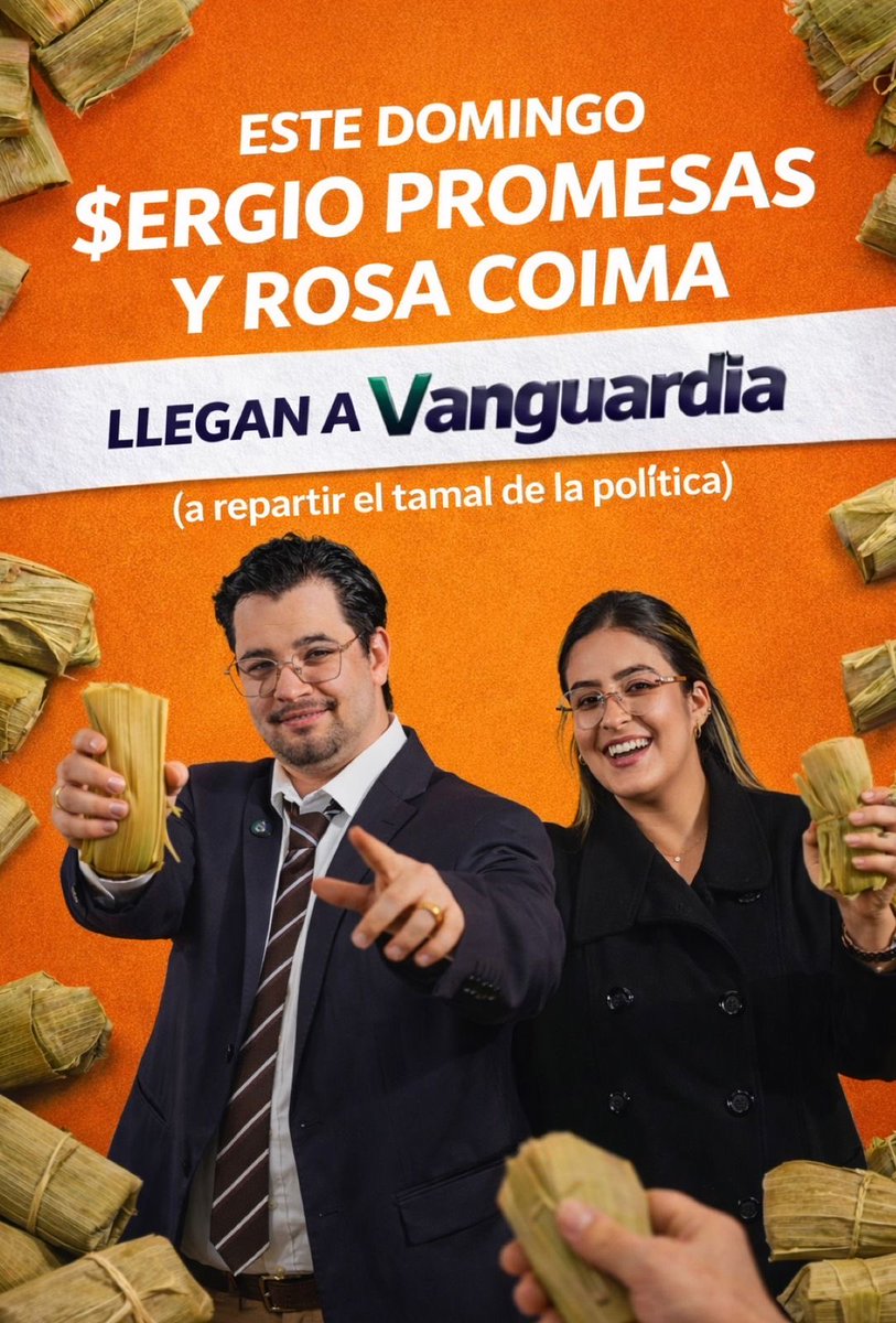 Este domingo descubrirá por qué en elecciones no todo es lo que parece. Promesas, presiones y trampas que muchos no ven. Algo se está cocinando en Vanguardia para las próximas elecciones. #SeVieneTamal #VotoResponsable