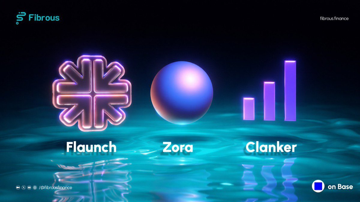 All Base Narratives. One Place.

Agents on <a href="/clanker_world/">clanker</a>? Launches on <a href="/flaunchgg/">ƒlaunch</a>? Creator tokens on <a href="/zora/">$zora</a>?

Fibrous aggregates millions of tokens with optimal routes.

Stop searching. Start trading 🐍