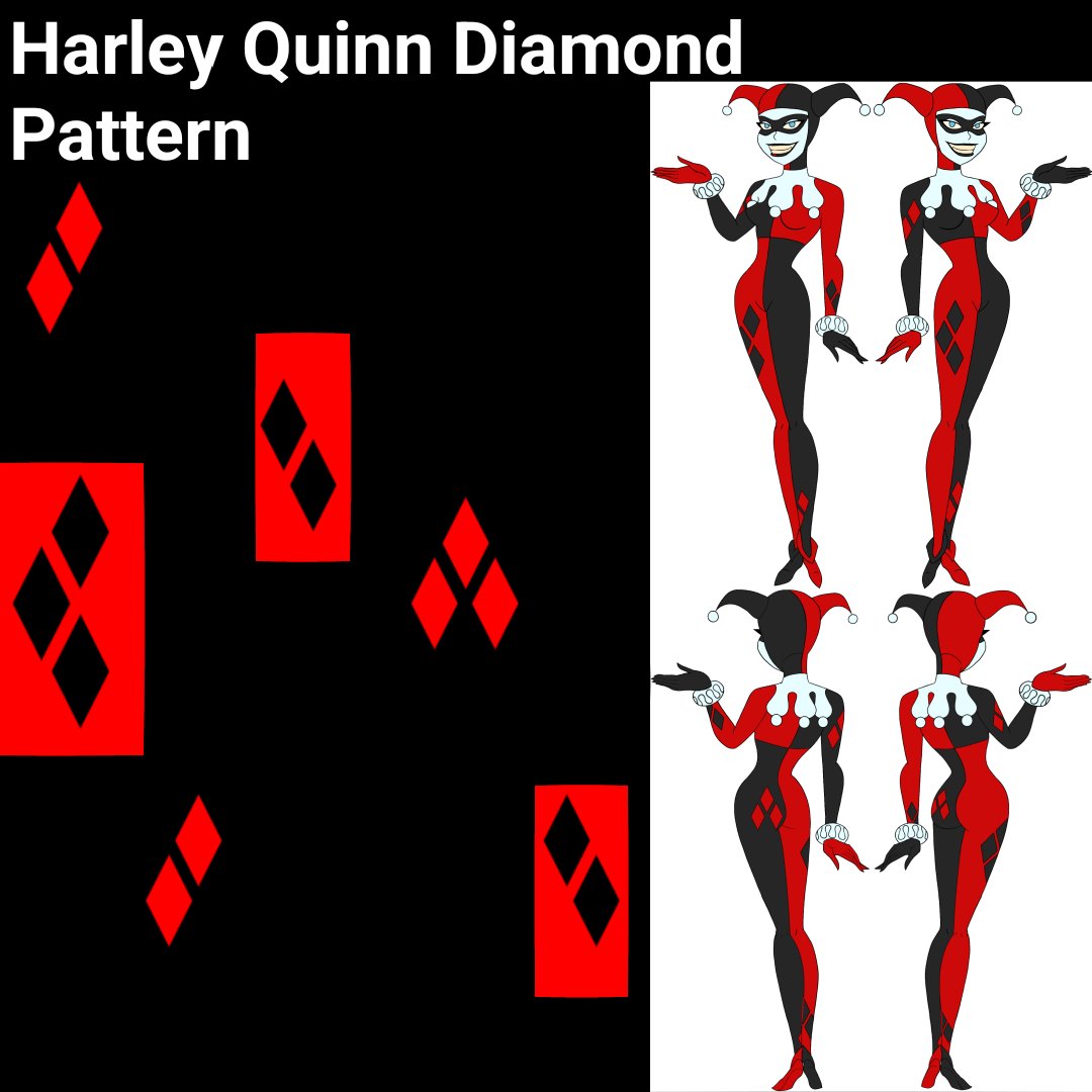 Igor_Dust414's tweet image. #Harley #Quinn #Colour #Scheme and #Diamond #Pattern Guide #Reference
❤️🩷🩵🖤
🖤❤️
❤️🖤
🖤❤️
❤️🖤
#HarleenQuinzel #Harleen #Frances #Quinzel #HarleenFrancesQuinzel
#BTAS #Batman #The #Animated #Series #The #New #Batman #Adventures
#BatmanTheAnimatedSeries
#HarleyQuinn #TV #Show