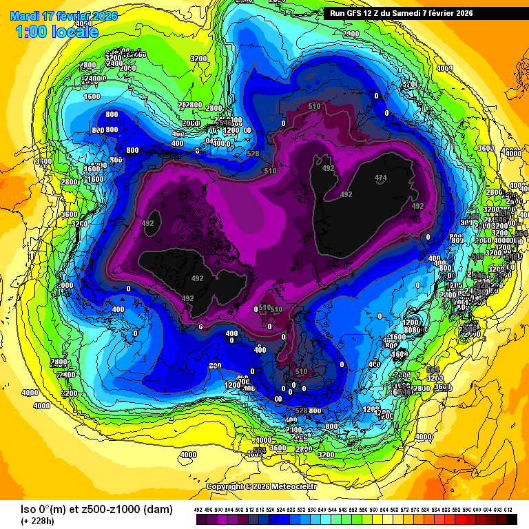 PvForecast's tweet photo. into #valentine weekend cold #northflow ahead https://t.co/2AMxqWm7ce
