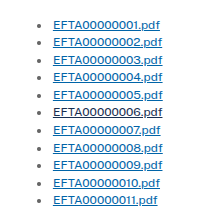 and so it begins, starting at #00000001