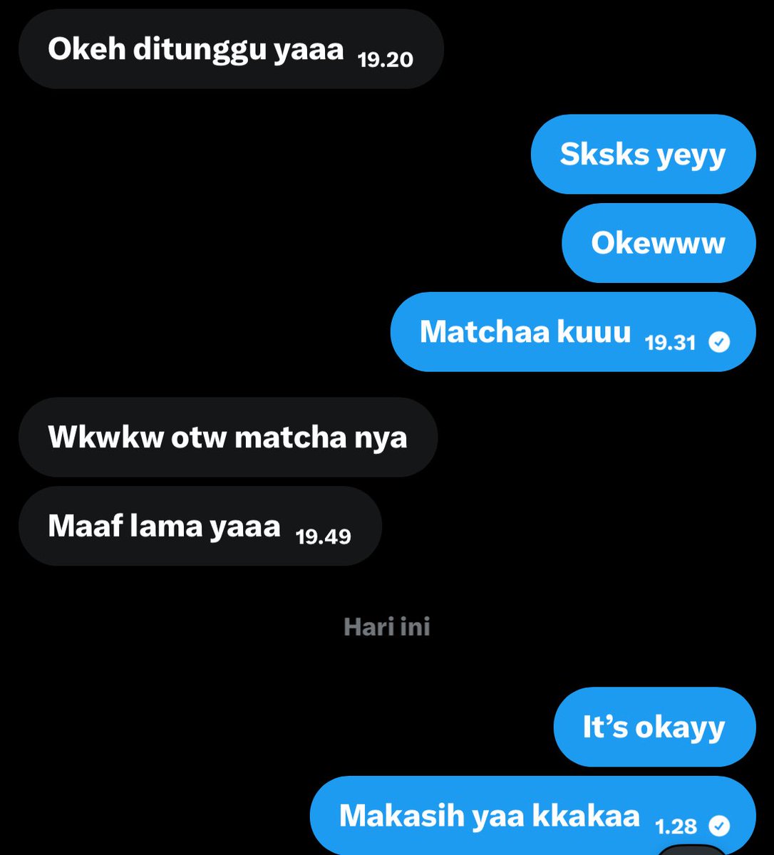 nnscffblck's tweet photo. Takkk sabaar cokelat matchaa kuuu🥹🤍 https://t.co/PBAJzhxDVp