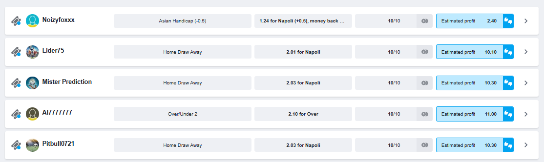 Genoa vs Napoli! 🔥

The community is split! ⚽️ Will you follow the crowd or do you have a winning underdog tip?

Join the 1X2 Contest and show us your predictions for this Serie A clash! 🏆 Who are you backing today? 🇮🇹

#TipsterLeague #GenoaNapoli #SerieA