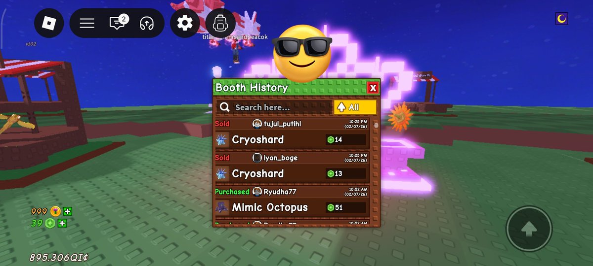 0xdyrroth's tweet photo. Merasa bersalah banget gak bisa ngasih gau cara make cryoshard 😩
Abisnya ga bisa chat di robloxnya, sampai kapan pun ga akan verif kecuali wajib🤪
Caranya tuh : 
-equip/pegang cryo
-pas hampir jatuh spam booth tapi jangan sampai jatuh : 1 detik
-lanjut.... 
#growagarden #roblox https://t.co/6g6yfAGRHJ