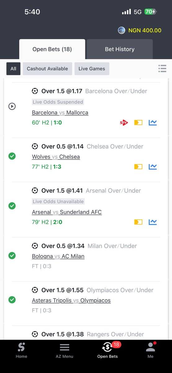 God_sent35's tweet photo. Rebet of this 2 games dey go well after Roma spoil on Monday we just need Barca to score 2
Well done @DaddyKayNation1 https://t.co/GAyDb5CInZ
