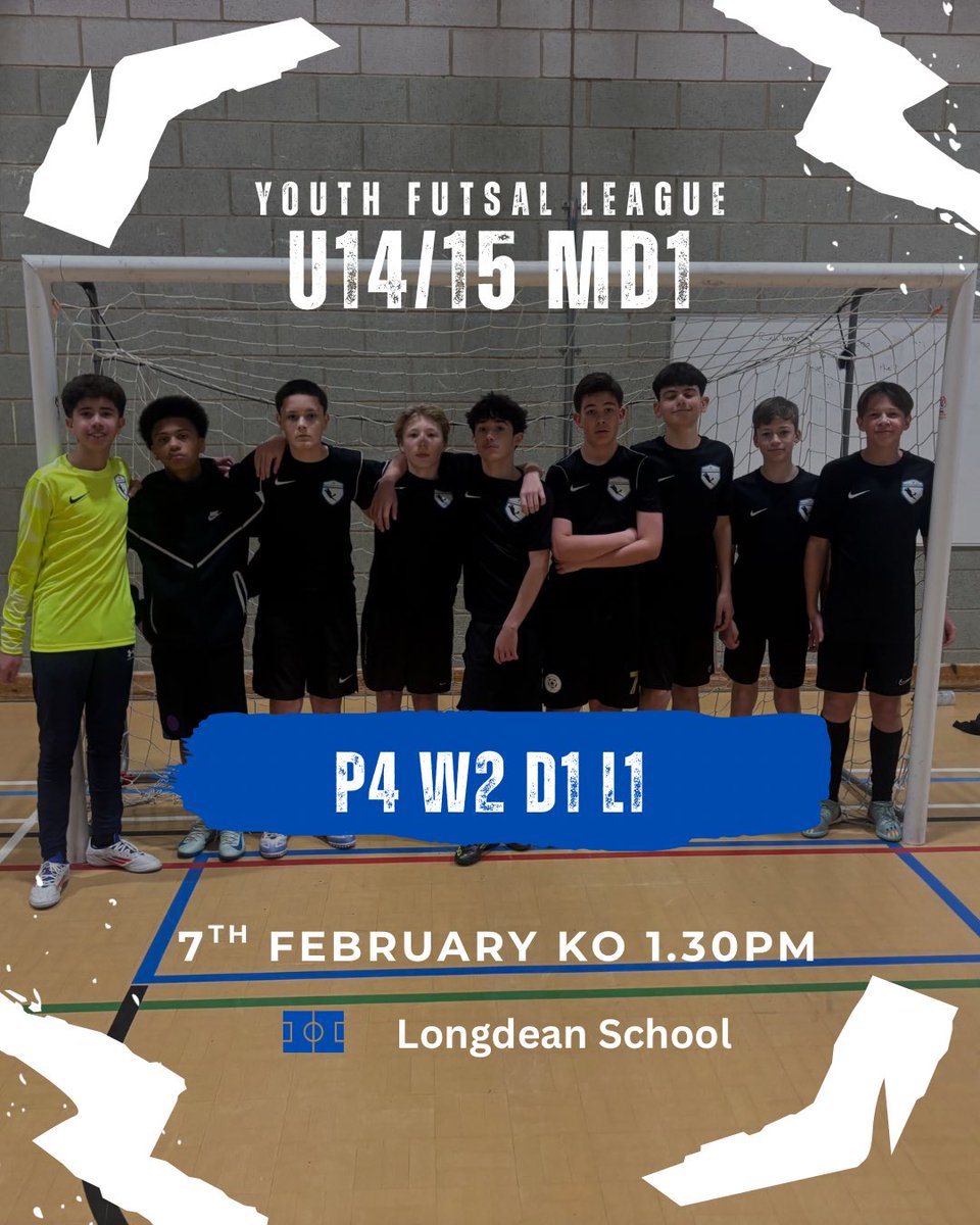 Great afternoon of youth futsal on MD1 at <a href="/YouthFutsal1/">Youth Futsal League</a> ⚽️
First ever competitive futsal for these U14/15 boys in the development league. They were outstanding, scored some brilliant goals, and showed real character. We go again 💪