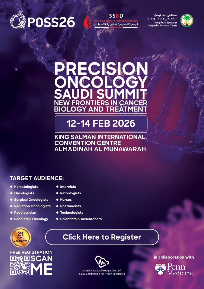 الجمعية السعودية لأمراض و اعتلالات الدم (SSBD) tweet media