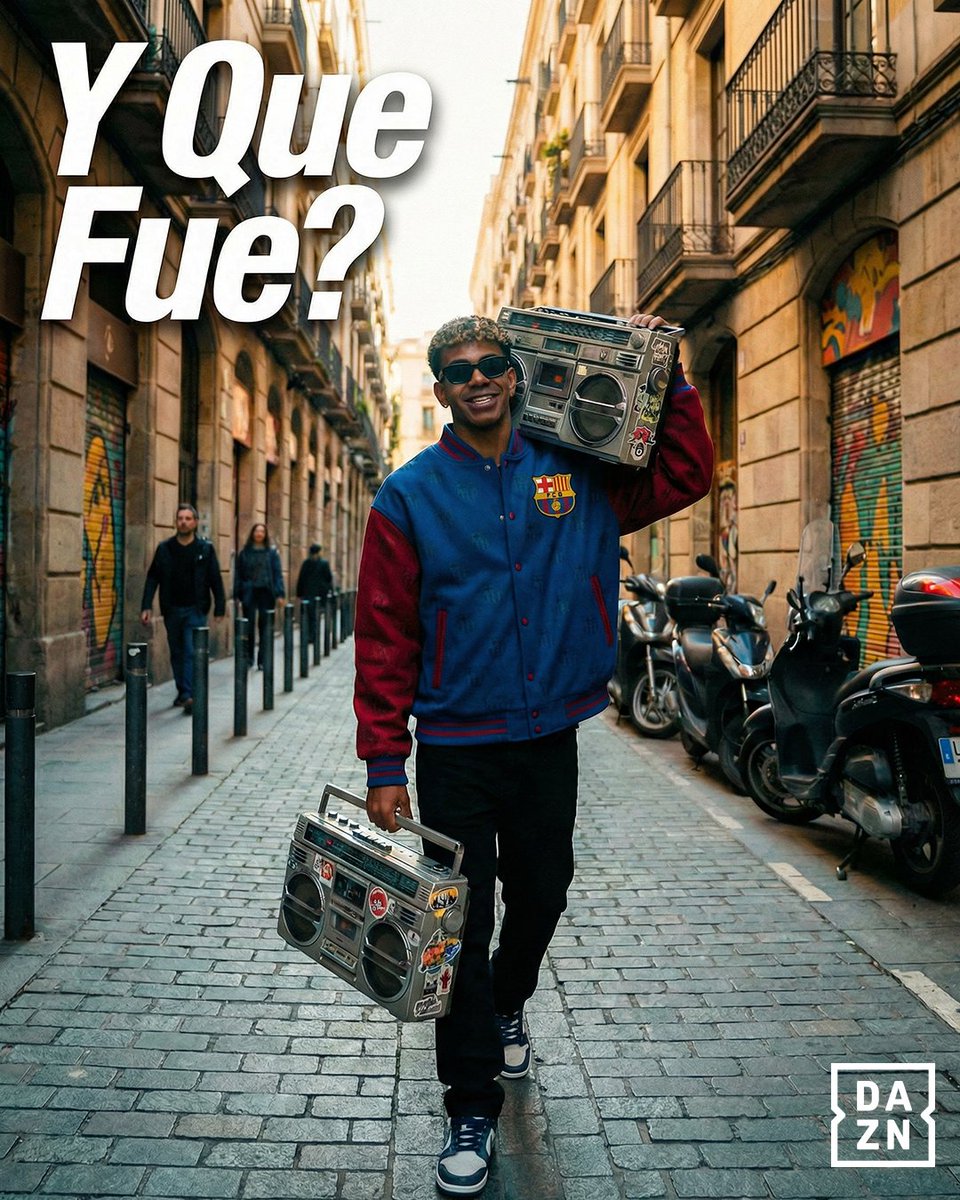 🎶 DJ Yamal bringing the beats 

#LaLiga