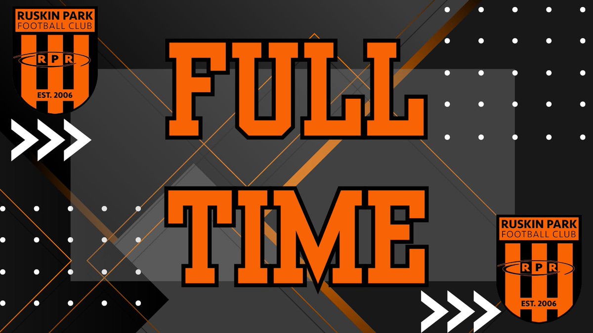 Ruskin Park 13-2 Staffordshire Victoria Youth 

A dominant win continues our good form. 

#RuskinFC