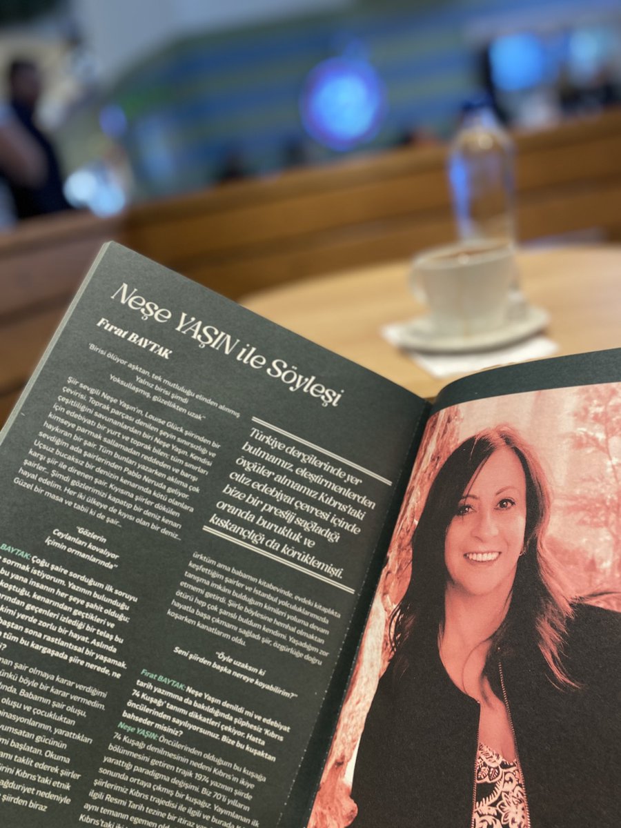 Şair Neşe Yaşın ile çok güzel bir sohbet gerçekleştirdik.   ‘Sadece Şiir’in yeni sayısında.

Dergi kitap ve gazete satan her yerde💙

<a href="/siirdergi/">sadece Şiir</a> 
<a href="/neseyasin/">Neşe Yaşın</a>