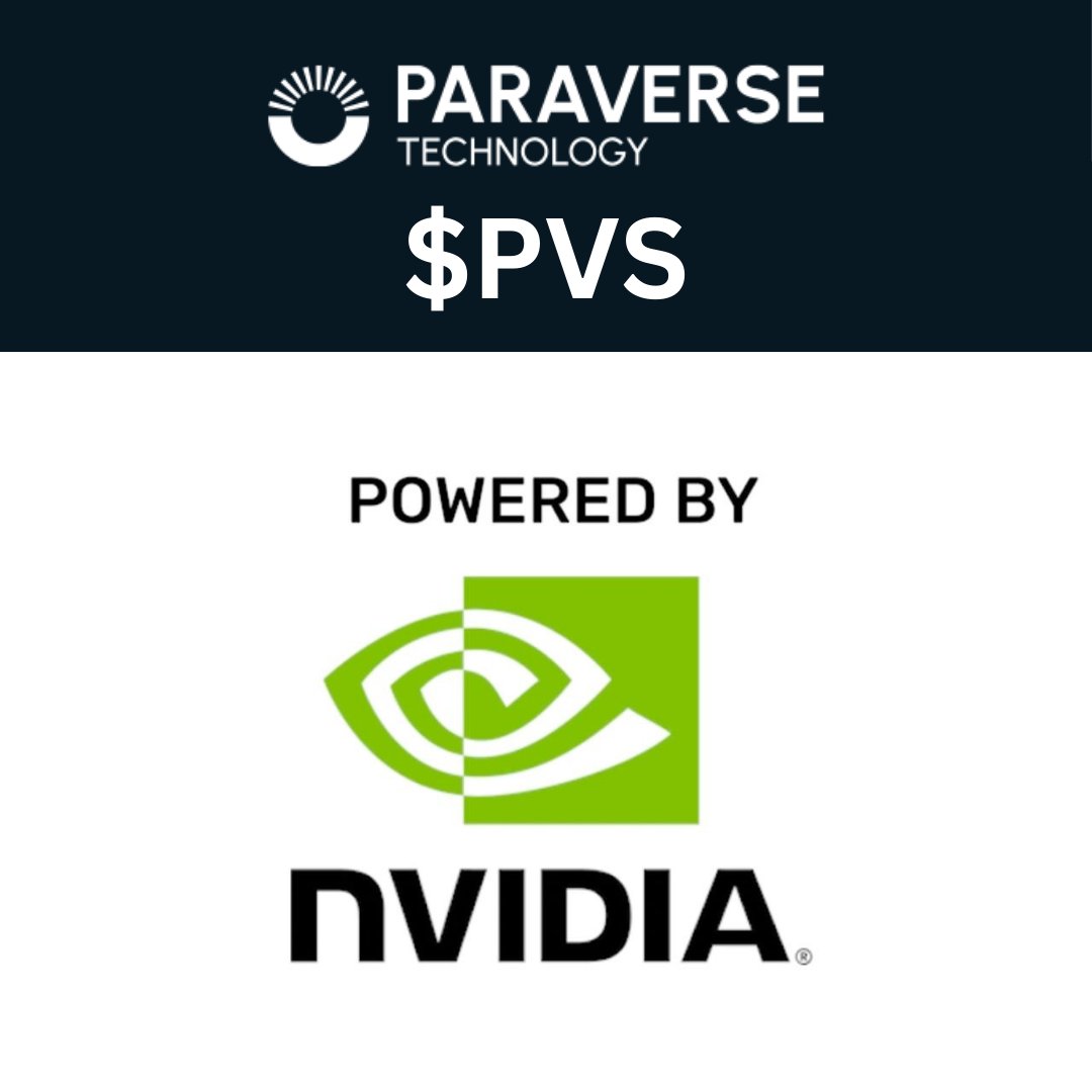 <a href="/ZssBecker/">Alex Becker 🍊🏆🥇</a> $PVS on Sol ser! 

<a href="/PVT_Paraverse/">Paraverse</a> 

paraverse.cc

Perhaps the only Crypto project with a fully functional XR/VR app - LarkXR - mentioned on the Nvidia website.

Under 1 million MC!!! Not 100, but 1.000x for those who are able to wait.