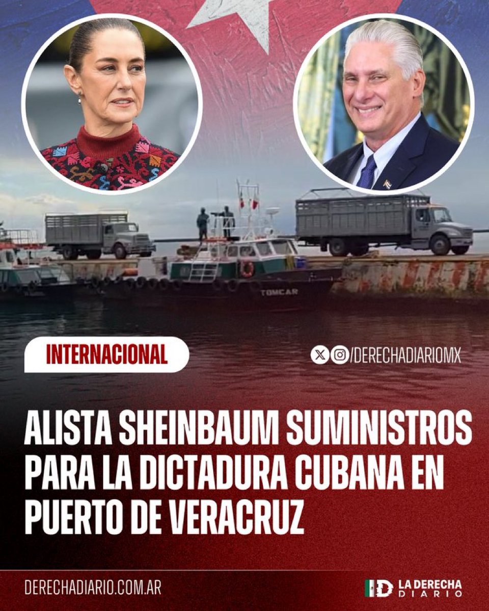 Tú estás de acuerdo que México mande “ayuda” a Cuba?