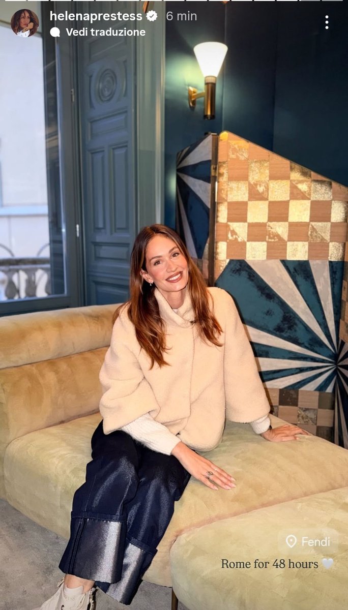 E dopo Guess è arrivata pure a Fendi l'orgoglio che provo per te in questo momento non è quantificabile prenditi tutto amore mio 💖
HELENA WORLD DOMINATION ✨ 
#helevier