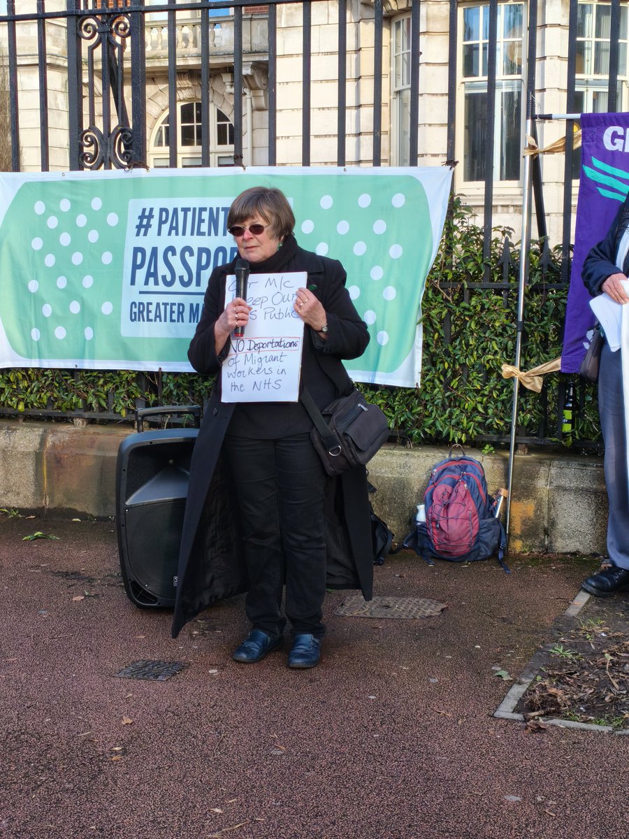 Greater Manchester Patients Not Passports tweet media