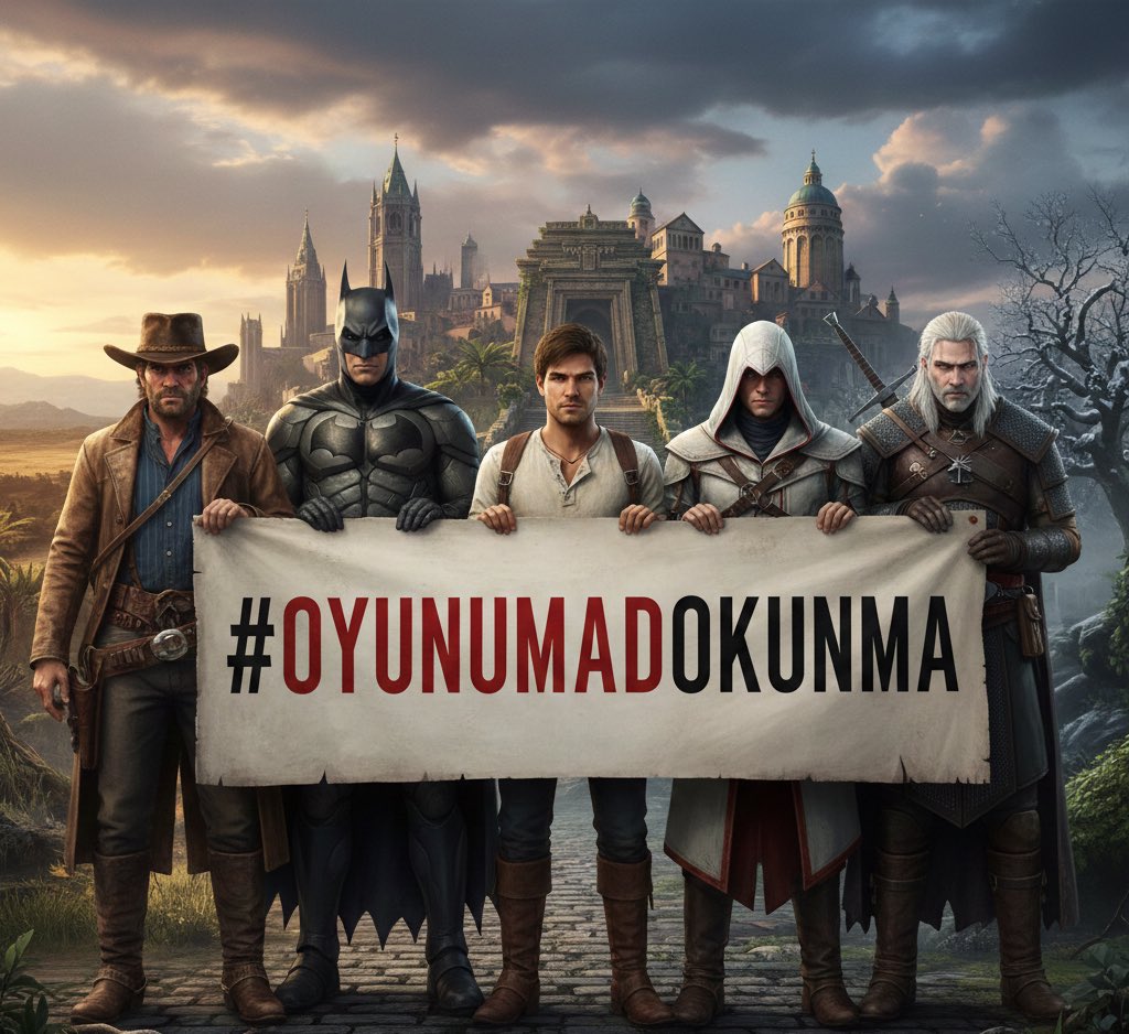 Çocukluğumdan beri oyunlarla büyüdüm.
İyi ve kötü günümüzde oyunlar hep bizim yanımızda oldu. Oyunlar hayatımızda böylesine büyük bi yer tutarken birileri bize

“Artık sağ elini kullanmayı bırakıp sol elini kullanacaksın” diyor sanki. 

#OyunYasasınıReddediyoruz #OYUNUMADOKUNMA