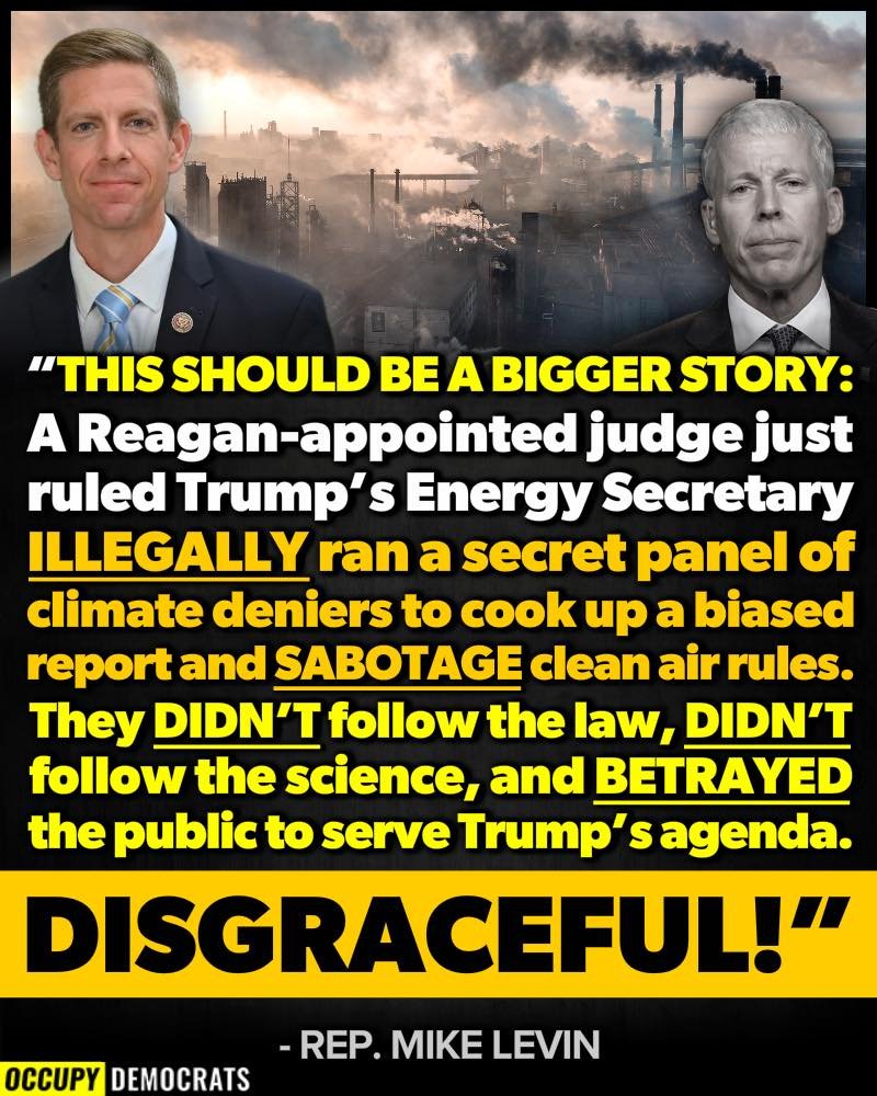 They are destroying the planet for money.