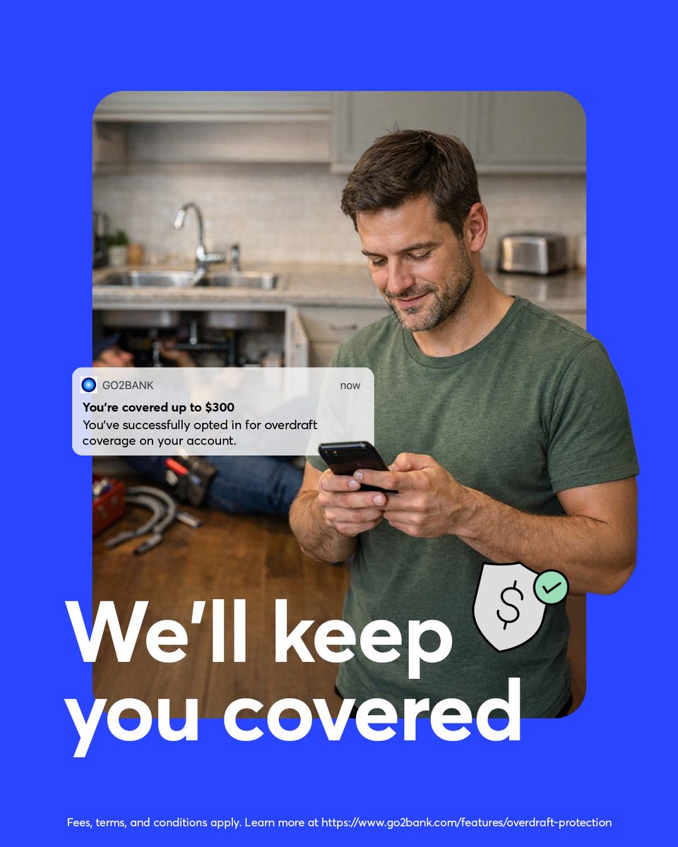 Because mistakes happen. After eligible direct deposits and opt‑in, overdraft protection can help with up to $300 when your balance dips unexpectedly.