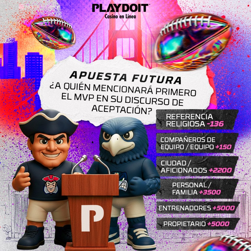 playdoitmexico's tweet photo. ¡Sobrinos, mañana es el #SBPlaydoit y los 🎁 🎁 siguen!

Regalaré 5 bonos para los que le den Like, RT y comenten con el HT #SBPlaydoit y me digan por cuál apostarían.

Así de fácil, así de sencillo, los ganadores tendrán que seguirme y si quieres apostar, dale clic.
