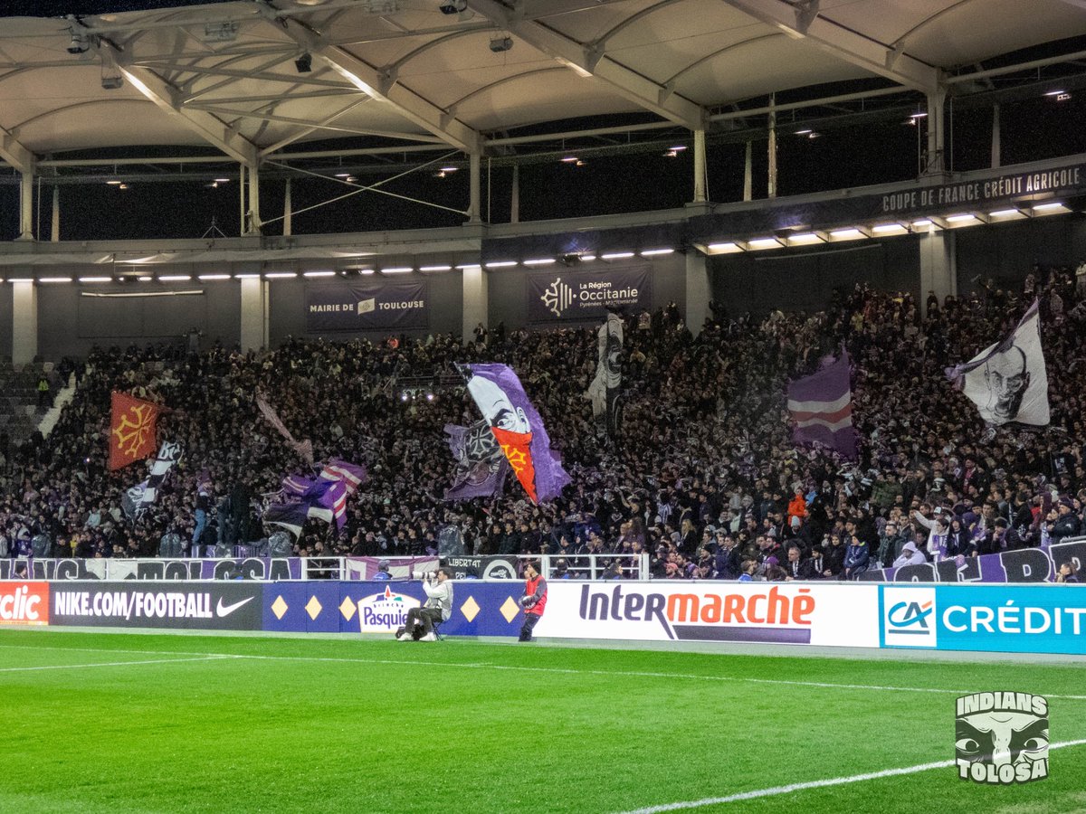 UltrasMadeinFR's tweet photo. ⚽ Toulouse - Amiens (CDF)
📢 Indians Tolosa à domicile !
📆 Mercredi 4 février
📸 @Indians_Tolosa
#TFCASC https://t.co/JRxaWNv4nK