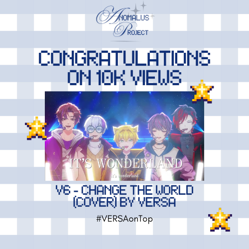 AnomalusProject's tweet photo. AKHIRNYA 10K MINNA!!
#Universa #VersaOnTop
https://t.co/g6uTIHUOEH https://t.co/Lphhh1bXdg