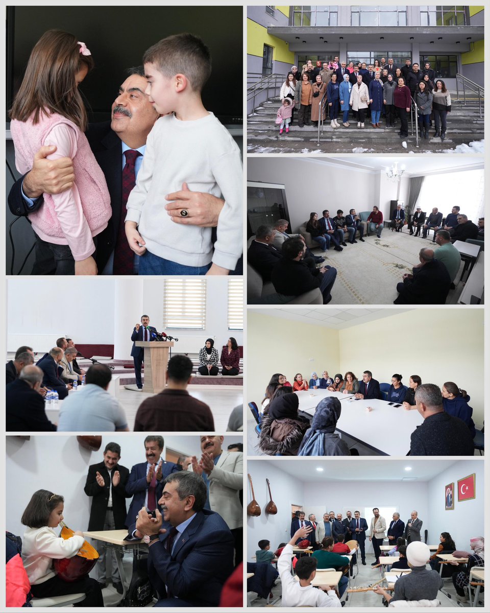 Millî Eğitim Bakanı <a href="/Yusuf__Tekin/">Yusuf Tekin</a>, Erzurum’da Çeşitli Ziyaretlerde Bulundu

Bakan Tekin, temasları kapsamında;

📌 Açılışa hazırlanan Yunus Emre İlkokulunda incelemelerde bulundu,

📌 Evinde geçirdiği elim kaza sonucu hayatını kaybeden Türkçe Öğretmeni Ülkühan Atmaca’nın ailesine