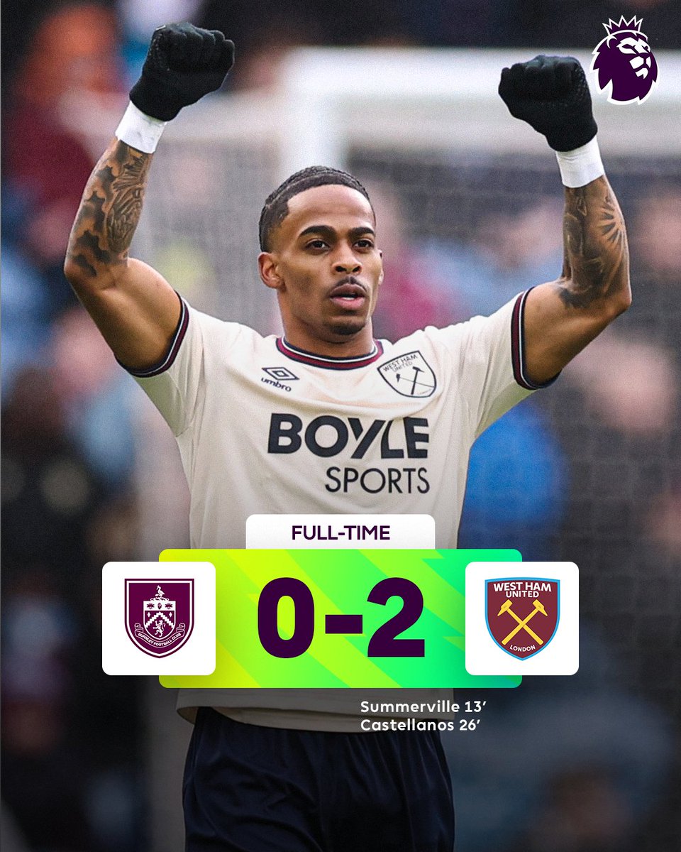 Victory at Turf Moor means <a href="/WestHam/">West Ham United</a> have won three of their last four Premier League matches 🔥