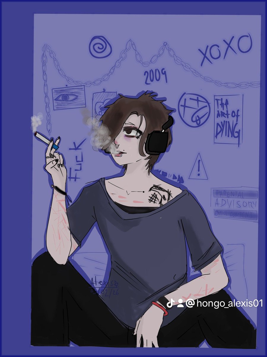 Hongoa_Alex's tweet photo. The thought of knowing who I am... 

#dibujodigital #art #dibujo #ArtistOnTwitter https://t.co/QdbFO758kA