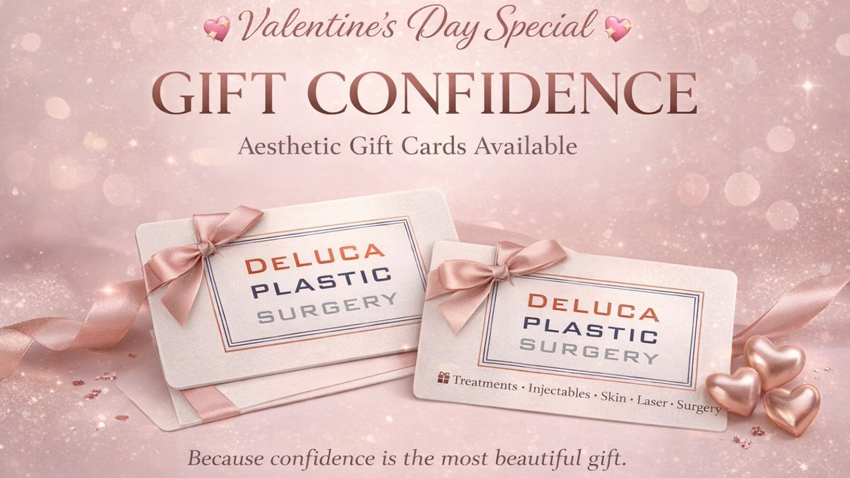 Roses fade. Confidence doesn’t. 💘✨

Valentine’s Gift Cards Available 🎁
Injectables • Skin • Laser • Surgery

Give the gift that lasts. #GiftConfidence #ValentinesDay
