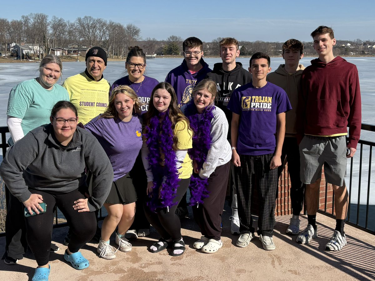 stuco_tbhs's tweet image. Getting ready to go jump in a frozen lake!
#FreezinForAReason
Polar Plunge 2026, here we come!!