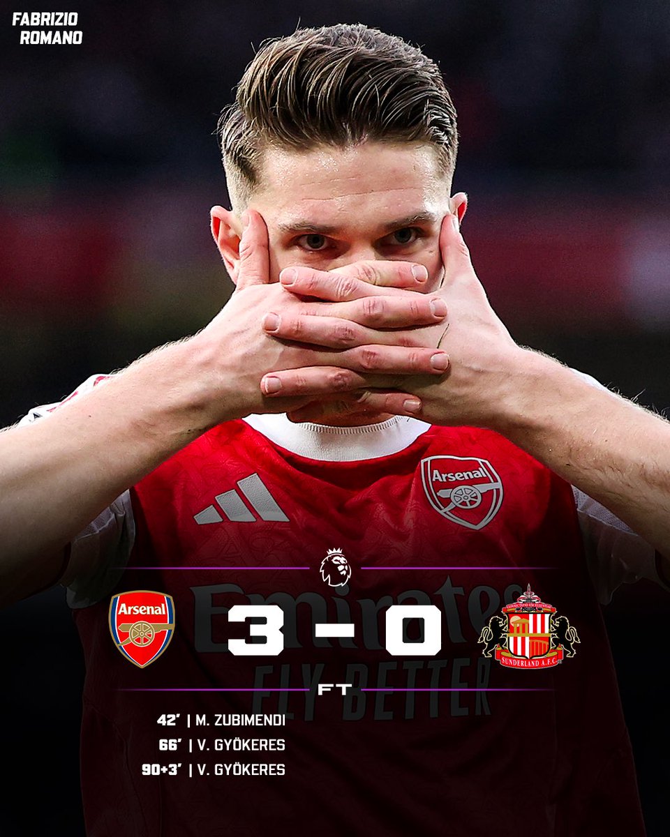 Gyökeres show for Arsenal win! ❤️🤍

Who’s been your Man of the Match?