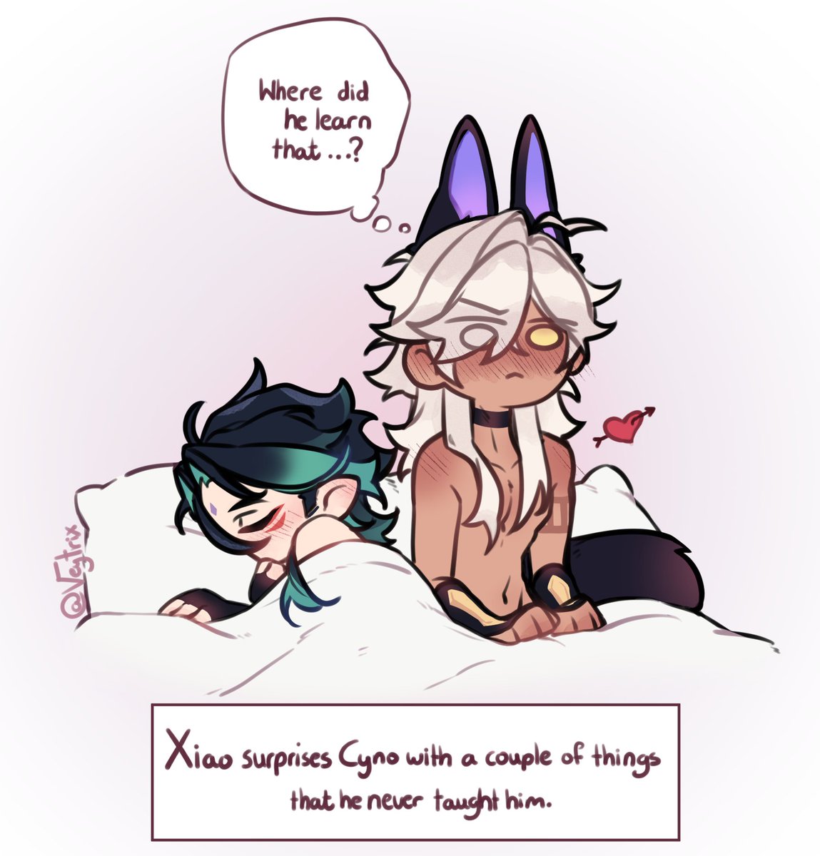 💘

#Cyno #Xiao #CyXiao
#Genshin #Genshinimpact