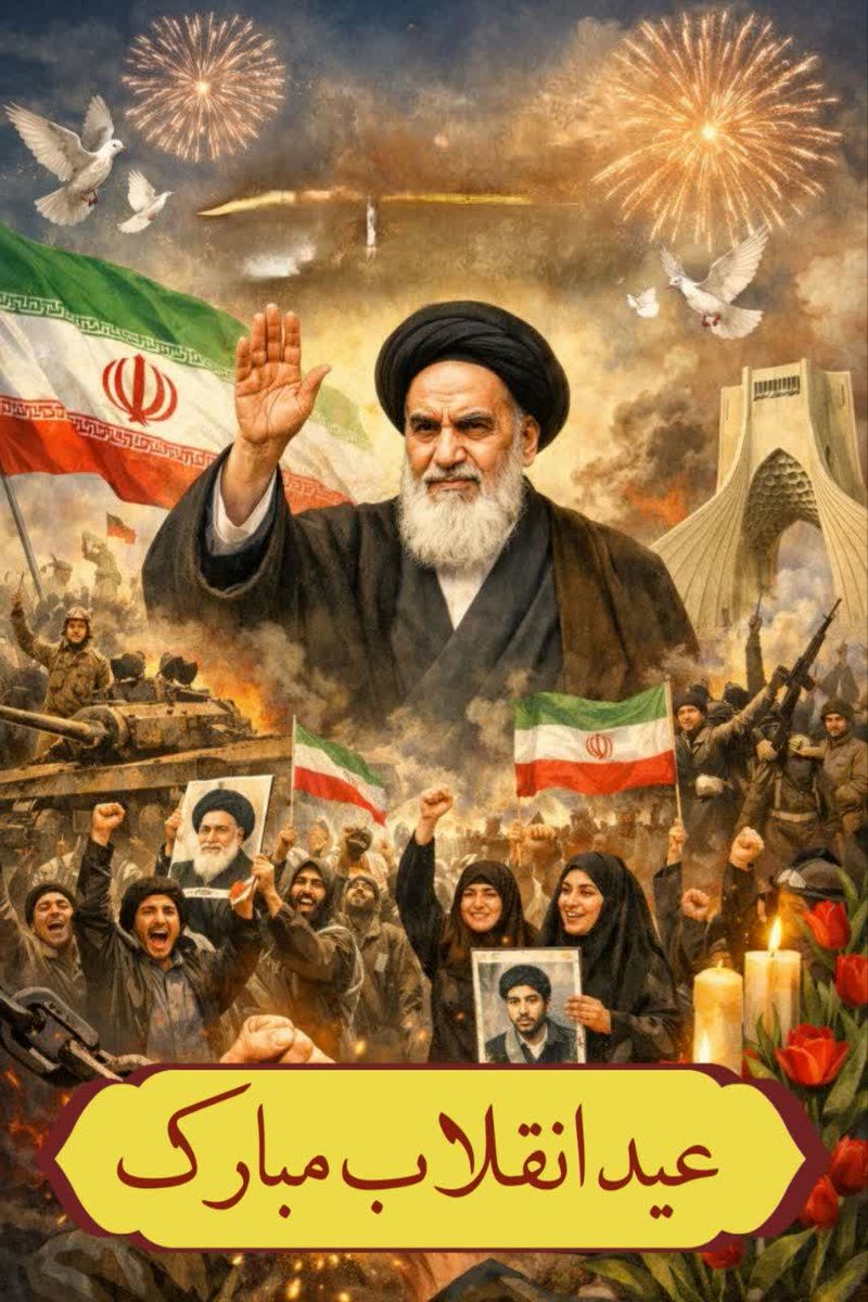 خداوند راه شکست را به روی ما بسته است ...
#انقلاب_مردم
#همیشه_پیروز