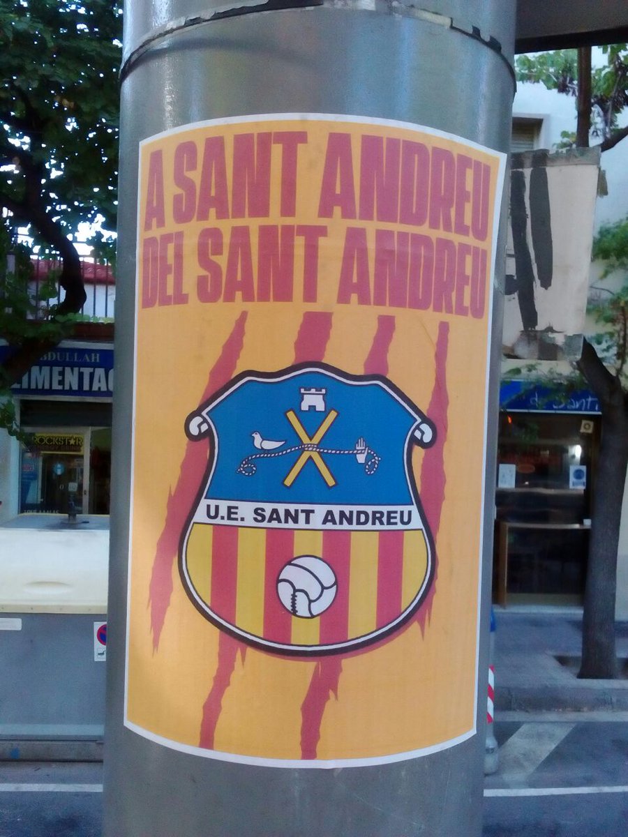 moiblancetbleu's tweet image. Vermella directa, @inslasagrera!🟥 A Sant Andreu del Palomar tothom ho sap. Tothom sap que "A Sant Andreu, del Sant Andreu". Everybody knows... #SupportYourLocalFootballTeam
