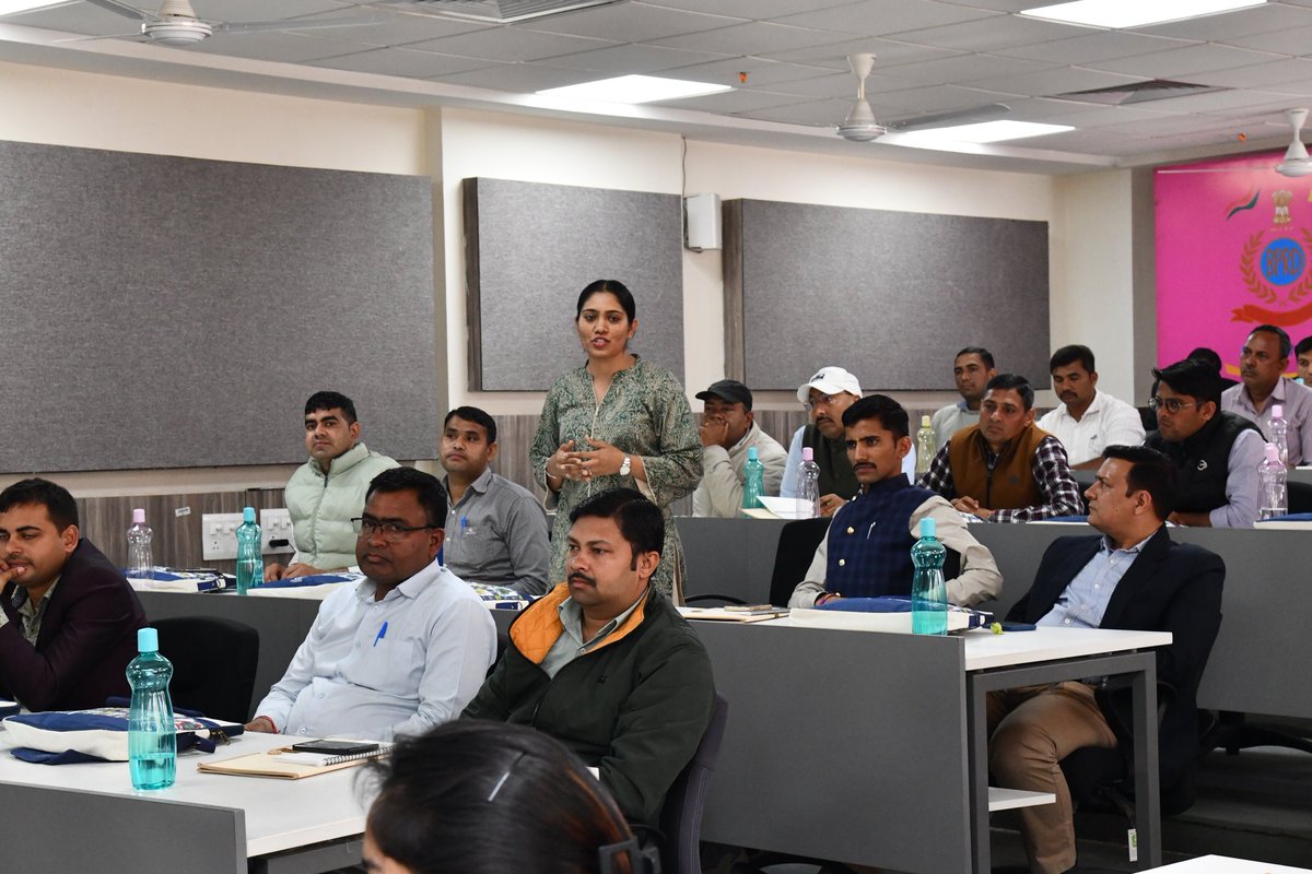 A 03 day course (Feb 02-04, 2026) on “Emerging Technology-Tracker for police’’ for 57  Police Officers of various States was organized at CDTI Jaipur. The Valediction session was graced by Chief Guest Shri Arun Machya, Vice Principal, CDTI, Jaipur.