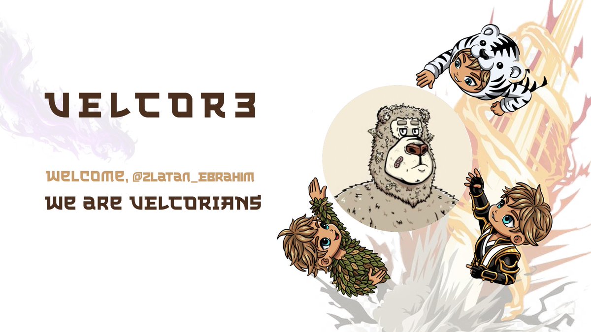 Congrats <a href="/Zlatan_Ebrahim/">Zlatan</a>

You’ve been approved for VELIST.

Welcome to VELCORIANS.