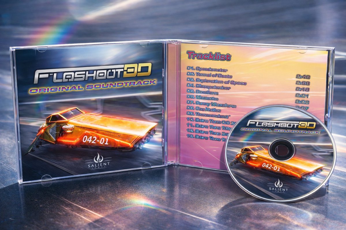 Yes, it's been a while, about 14 years! 🙉 But the original soundtrack for FLASHOUT 3D (the game was released back in 2012 on various platforms) is now officially available on <a href="/Steam/">Steam</a>  for the first time ever!🔥 Hope you’ll enjoy the nostalgia! 🚀 

store.steampowered.com/news/app/20227…

#games