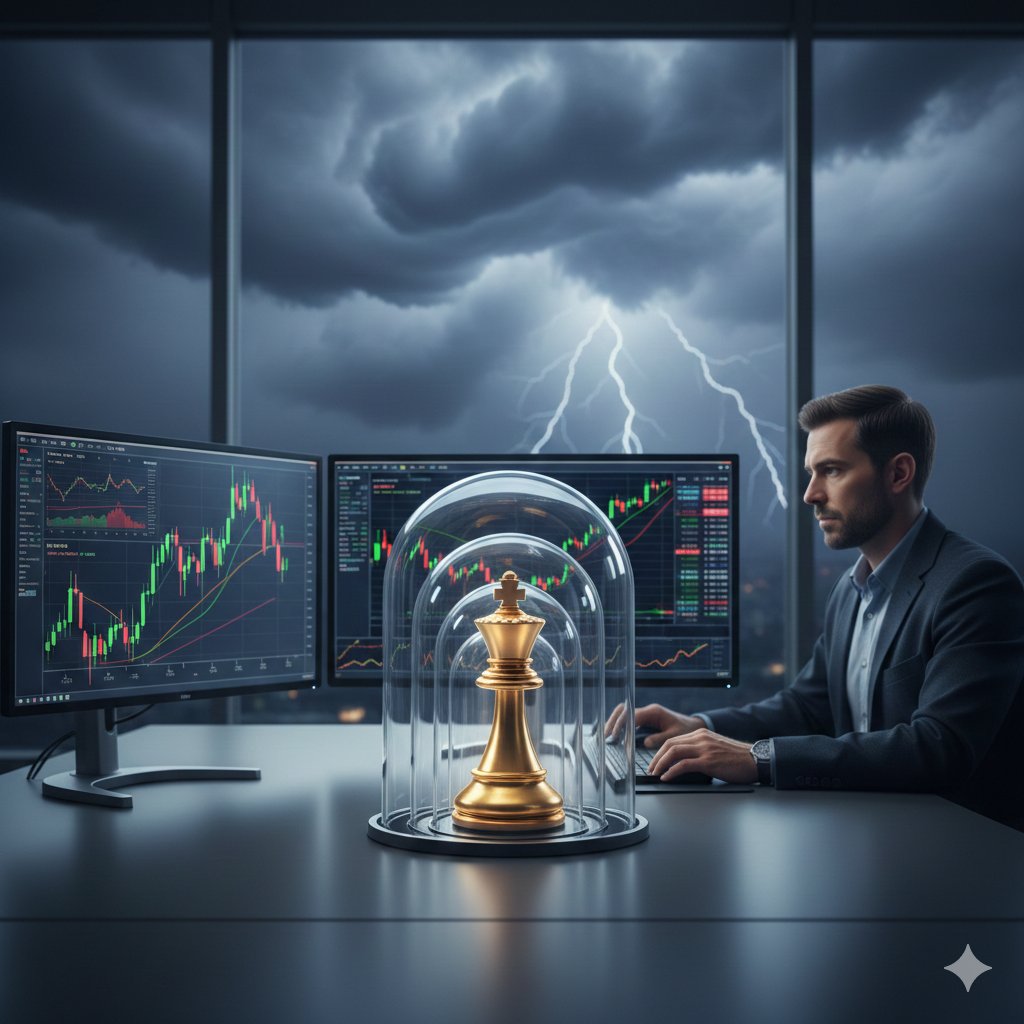 The Importance of Risk Management 
Most traders come into the market thinking about one thing only profit.
But the truth is simple, in trading, survival comes before profit.
Risk management is not optional.
It is the foundation that keeps you in the game long enough .