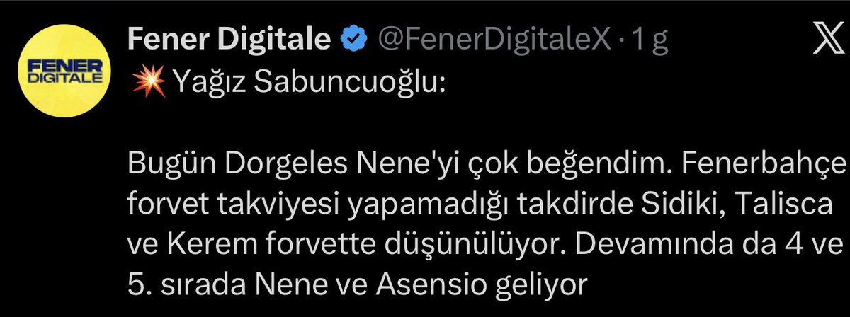 yagosabuncuoglu's tweet photo. Domenico Tedesco: Santrfor konusunda endişem yok. Talisca oynayabiliyor, Cherif var. Kerem oynayabiliyor, Asensio da sahte 9 oynayabiliyor. Biz buradayız. (HT) ✅ https://t.co/FKCKYLyayq