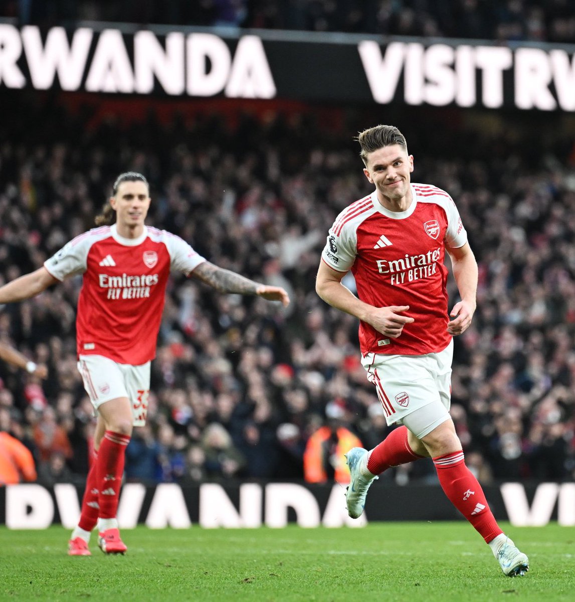 Arsenal are now unbeaten in their last 44 home matches against promoted sides in the Premier League, the longest run in the competition’s history, surpassing Chelsea’s record of 43 (2001-2015). ✅🛡️