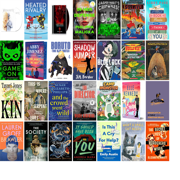 This week the Billerica Public Library has 90 new books and two new music CDs.  New items include Megadeth. wowbrary.org/nu.aspx?p=6044…