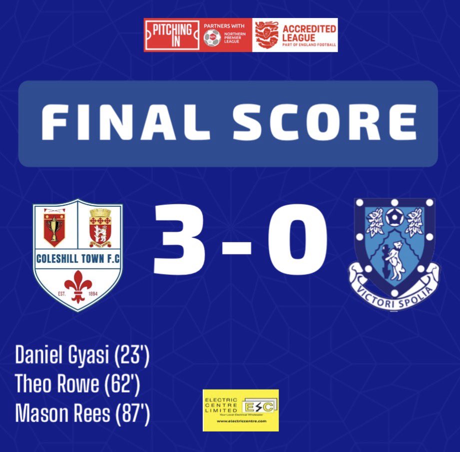 Coleshill Town FC tweet media