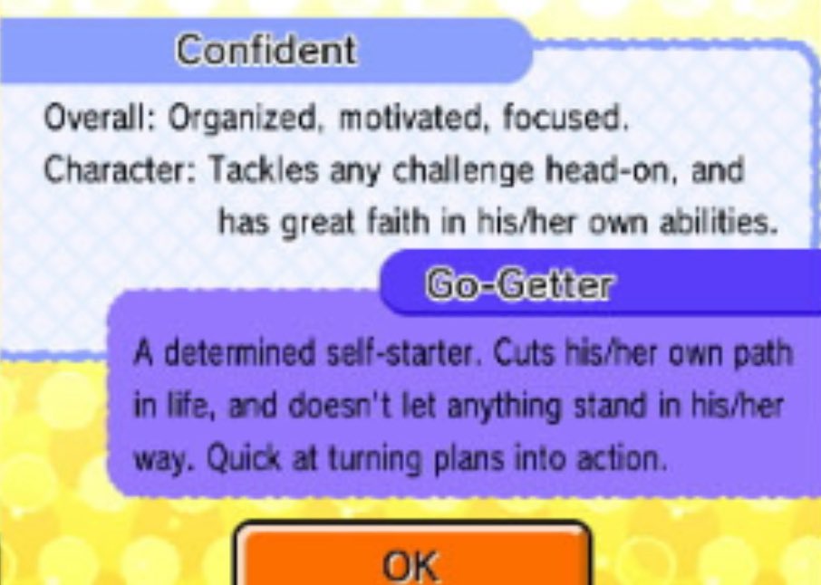 glubcentral's tweet photo. predictions for their personalities in Tomodachi life living the dream https://t.co/vxGScbPgXx