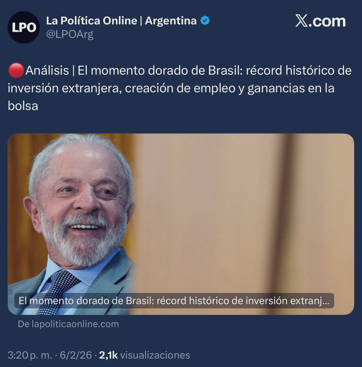 Sergio Chouza tweet media