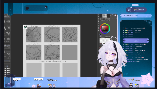 vulpyon's tweet photo. https://t.co/vpv8QB1uNk WE LIVE DRAWING #vulpylive https://t.co/U54t8jyGfI