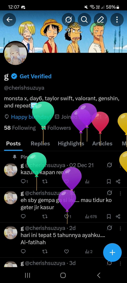 hihihi dapet balonnn