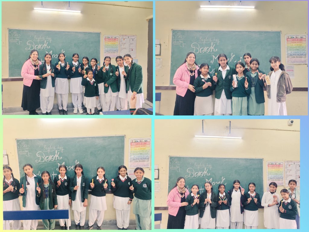 ShvetaThakkar's tweet photo. Bagless day at SDSKV ORN was a blast! Students made some amazing bookmarks. Proud of their creativity! #BaglessDay #Craftyideas https://t.co/oHYzHbRlMk