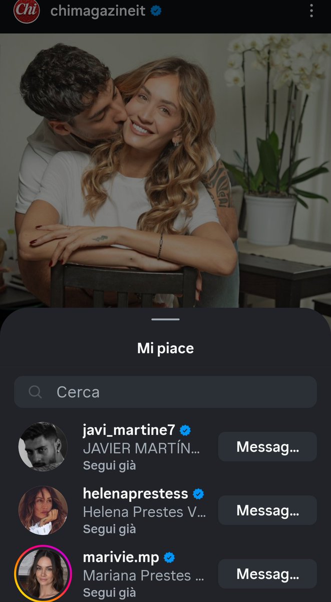 I miei cuccioli innamorati 🤍🔗
Anche Mariana mette like alle parole dolcissime della sorella 🥰
#prestinez #helevier